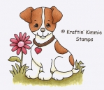 !Kraftin`Kimmie Stamps - Daisy Doodle (Hund)!